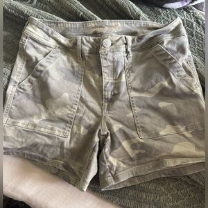 Camo Jean Shorts